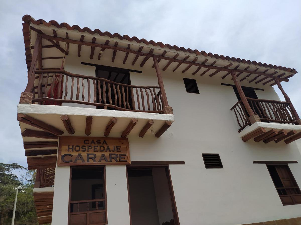 Casa Hospedaje Carare Barichara Bagian luar foto
